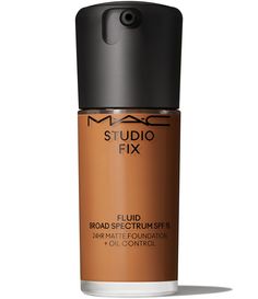 The iconic 24-hour buildable&#x2C; breathable foundation has been upgraded for all skin tones and textures with a good-for-skin formula that controls oil and hydrates skin – plus&#x2C; a new pro fluid technology that moves with you for a more natural look.The upgraded Studio Fix Foundation provides the same flawless&#x2C; medium-full buildable coverage as the original&#x2C; now with a natural-looking&#x2C; soft matte finish. It ap Mac Studio Fix Fluid, Mac Studio Fix, Mac Studio, Studio Fix, Matte Foundation, Mac Makeup, Oil Control, Travel Makeup, Oil Control Products