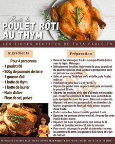 a flyer for a restaurant with an image of a roasted chicken