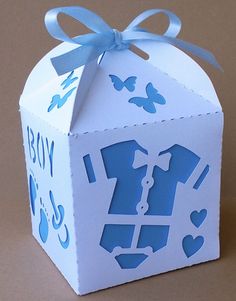 Cricut Baby Box, Baby Shower Box, Boy Box, Shower Box, Baby Shower Candy, Sweet Box, Photo Wedding Invitations, Star Baby Showers, Front Porch Decorating