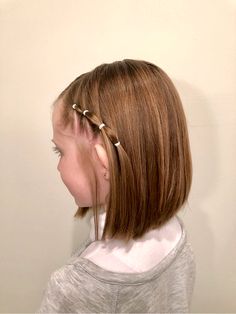 Shoet Hair, Girly Hairstyles, Simple Hairstyle, Toddler Hairstyles Girl, Kids Hair Cuts, Short Straight Hair, Very Short Hair