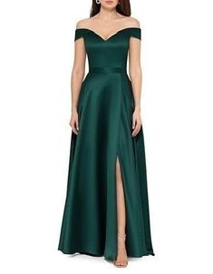 Simple Elegant Wedding Dress, Evening Dress Patterns, Long Green Dress, Trendy Outfit Ideas, Dinner Dress Classy, Classy Prom Dresses, Modest Dresses Casual, Fall Outfit Ideas