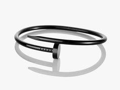 Matte Black Nail - Elevated Faith Cartier Nail Bracelet, Cartier Bangle, Bamford Watch, Cartier Juste Un Clou, Nail Bangle, Matte Black Nails, Cartier Bracelet, Wrist Wear