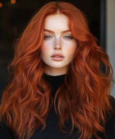 Copper Shag, Ginger Makeup, Easy Cute Hairstyles, Hair Vanity, Copper Hair Color Ideas, Cowboy Copper, Shag Cut, Redhead Makeup, Red Hair Inspo