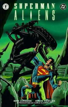 the cover to superman's alien adventures