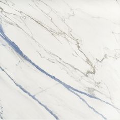 white marble with blue streaks on it