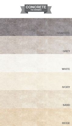 the color scheme for carpet samples in different colors and sizes, including gray, beige, grey