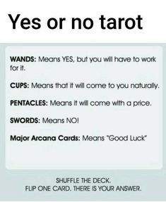 Cartomancy Yes Or No, Tarot Card Meanings Yes Or No, Tarot Reading Yes Or No, Yes No Tarot Meaning, Tarot Spreads Yes No Reading, Tarot Quick Reference, Yes Or No In Tarot, Create Your Own Tarot Cards, Tips For Tarot Reading