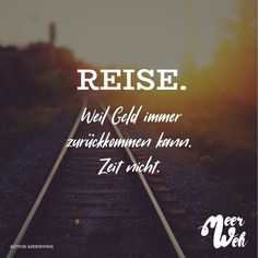 a train track with the words reise in german on it and an image of the sun