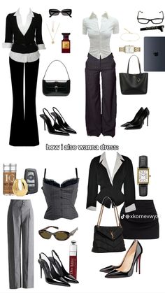 Types Of Clothes, Sixth Form Outfits, Cute Professional Outfits, Looks Pinterest, Stylish Work Attire, Corporate Outfits, Clothes And Shoes, Baggy Pants, Professional Outfits