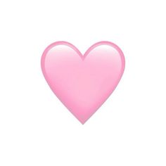 a pink heart shaped object on a white background