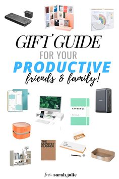 the gift guide for your product and family