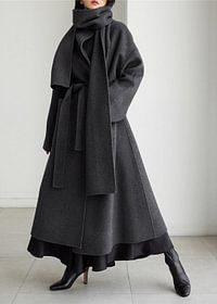 Coats Long Wool Coat, Wrap Coat, Womens Cashmere, Woolen Coat, Cashmere Coat, Mode Inspiration, Art Black, Wool Coat