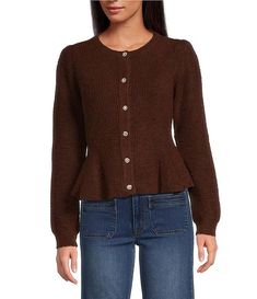 Sam Edelman Keegan Crew Neck Long Sleeve Cardigan | Dillard's Modern Lifestyle, Sleeve Cardigan, Dillard's, Contemporary Fashion, Long Sleeve Cardigan, Sam Edelman, Clothing Accessories, Crew Neck, Long Sleeve