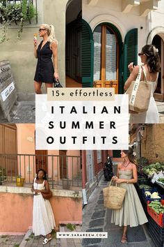 the italian summer outfits for women