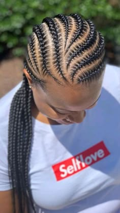 Braids Thick, Weave Braids, Cornrows Natural Hair, Weave Hairstyles Braided, Cornrow Braids, Hair Braiding Styles, African Hair Braiding