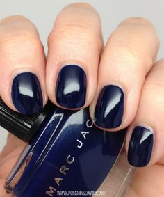 Marc Jacobs New Wave Marc Jacobs Nail Polish, Wave Nails, Navy Colour, Pretty Nail Designs, Blue Nail, Colorful Nail Designs, Get Nails, Nail Polish Designs, Fabulous Nails