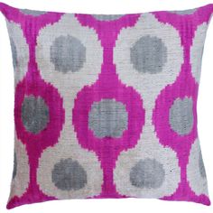 Handmade Luxury Pink Velvet Decorative Throw Pillow Pink Pillow Covers, Cozy Throw Pillows, Pink Throw, Ikat Pillow Covers, Silk Velvet Fabric, Pink Throws, Pink Throw Pillows, Grey Throw Pillows, Ikat Design