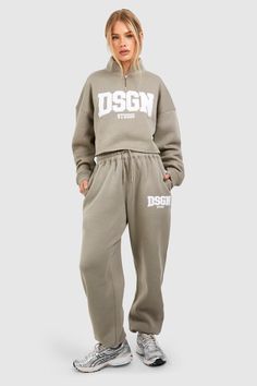 This tracksuit is perfect for a head to toe refresh. Complete with matching hoodie and joggers, it's about to become your ultimate winter fit (just wear it with your go-to trainers). We've come through with our latest collection of  women's tracksuits girl, go take a look. Style: Sweatshirt Tracksuit Jogger Beige, Dye Styles, High Waisted Joggers, Soft Sweatpants, Athleisure Style, Cuffed Joggers, Jogging Bottoms, Smart Casual Outfit