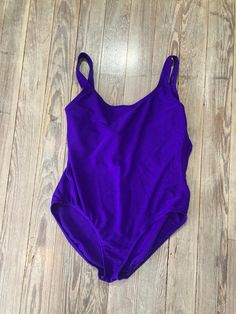 One piece ribbed bathing suit  Size 24  Follow us on IG @inezandberyl Character Wardrobe, One Piece For Women, Bathing Suit, One Piece Swimsuit, Bathing Suits, Violet, One Piece, Wardrobe, Purple