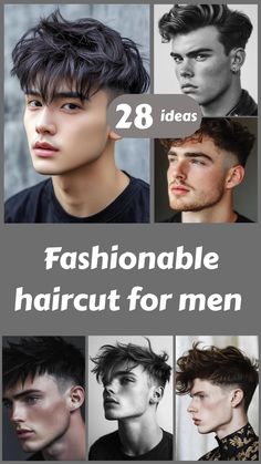 Unleash your inner style icon with 28 cutting-edge haircuts for men. Whether you prefer short and sleek or long and textured, find the perfect cut to express yourself. Learn maintenance tips and styling tricks from top barbers. Explore versatile looks that transition seamlessly from work to play. Upgrade your grooming game and make a lasting impression with a handsome haircut tailored just for you. Textured Hair Men, Mens Haircuts Messy, Handsome Haircut, Mens Haircut Long On Top, Cyberpunk Hair, Men Haircut Undercut, Egyptian Hairstyles, Fresh Cuts, Different Curls