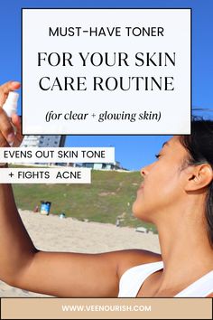 Must Have Face Toner For Face For Glowing Skin | How To Use Toner How To Use Toner, Toner Benefits, Different Skin Types, Natural Toner, Acne Free Skin, Shaving Tips, Clear Glowing Skin, Dry Skin Remedies, Skincare Regimen