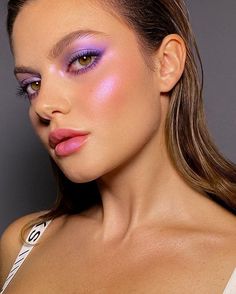 Editorial Make-up, Maquillage On Fleek, Purple Palette, Makeup Nails Designs, Make Up Inspiration, Color Makeup