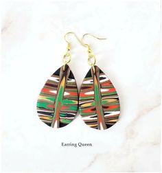 African Statement Dangle Earrings | eBay Tag Sale