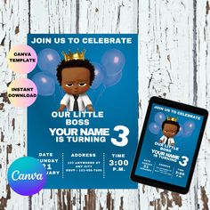 an image of a birthday party flyer