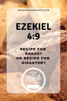 Bethlehem Bread Recipe, Bible Bread Recipe, Biblical Bread Recipe, Homemade Ezekiel Bread Recipe, Ezekiel Bread Benefits, Biblical Eating, Scripture Cookies