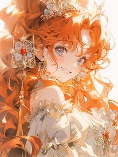 Flame Princess, Witch Art, Kid Character, Princess Art, Anime Princess, I Love Anime