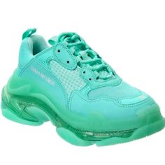 Balenciaga, Women's, Triple S Sneaker, Clear Sole, Never Been Worn, Has Tags, Bag And Box Balenciaga Triple S Clear Sole, Balenciaga Women, Sole Sneakers, Balenciaga Shoes, Balenciaga Triple S, Hoka Running Shoes, Shoe Sale, Luxury Shoes, Coupon Codes