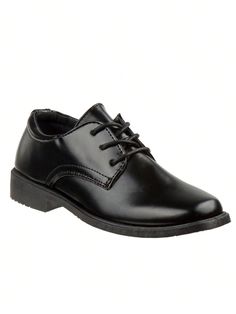 Boys Classic Oxford Casual Dress Shoe. These kicks will make be comfortable and stylish the high-quality material and amazingly designed style will leave startled all of those around you. Fresh, Open and comfortable you can just slip on these kicks and be ready for the day. Perfect for  formal events such as school uniform,church,weddings,party and more.Boys Classic Oxford Casual Dress Shoe Black Oxford     Oxfords   Kids Shoes, size features are:Bust: ,Length: ,Sleeve Length: Oxford School Shoes, Oxford Shoes For Boys, Black Oxford Dress Shoes For Semi-formal Occasions, School Shoes For Boys, School Uniform Shoes Kids, Boys School Shoes, Church Weddings, Kids Flats, Black Oxfords