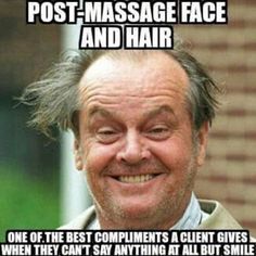 an older man smiling with the caption gym hair don't care