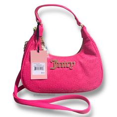 Juicy Couture Heart Bag, Pink Juicy Couture Bag, Aliyah Core, Cute Juicy Couture Bags, Old Juicy Couture Bags, Juicy Couture Handbags Pink, Core Outfits, Juicy Couture, Bags Handbags