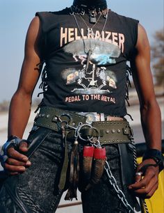 Metal Subculture, Punk Cowboy, I D Magazine, Masc Outfits, Black Cowboy, Cowboy Outfits, Black Goth, Punk Outfits, Winter 2022