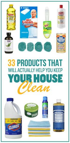 cleaning products that will actually help you keep your house clean