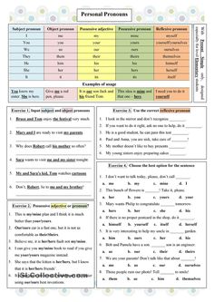 a printable worksheet with the words and numbers for each subject in this text