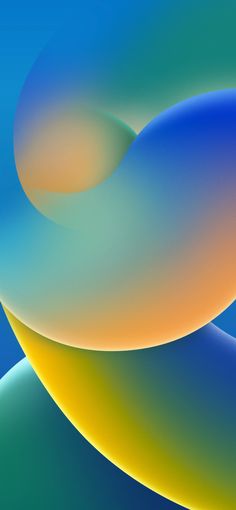 an abstract background with blue, yellow and green colors