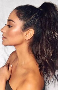 Night Out Hairstyles, Pony Hairstyles, High Ponytail Hairstyles, Prom Hair Updo, A Pony, High Ponytail, Shay Mitchell, Low Ponytail, Sleek Ponytail