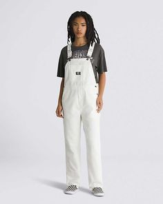 Ground Work Overalls Vans Overalls Outfit, Utility Cotton Overalls With Bib Front, Cotton Utility Overalls With Bib Front, Cotton Shortalls For Workwear In Fall, Fall Utility Shortalls For Workwear, Utility Cotton Shortalls With Relaxed Fit, Relaxed Fit Cotton Utility Shortalls, Cotton Utility Shortalls With Relaxed Fit, Relaxed Fit Cotton Utility Overalls