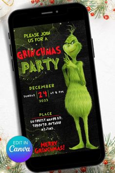 the grinchmas party is coming soon