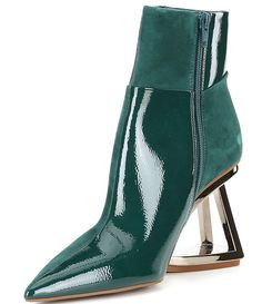 Gianni Bini HarrisonTwo Suede Patchwork Architectural Wedge Booties | Dillard's Gianni Bini, All About Shoes, Beautiful Boots, Stylish Shoes, Crazy Shoes, Shoe Game, Beautiful Shoes, Kids Shoes, Ankle Boots