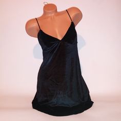 Victoria Secret Lingerie Chemise Slip Dress Black Solid Velvet Sleeveless Sleepwear New With Tags *Bundle To Save Chavonne11 010724 Medium Large Xl Xxl 2x Vs Slip Dress, Night Out Camisole Chemise With Built-in Bra, Flirty Camisole With Built-in Bra For Night Out, Black Flirty Sleeveless Slip Dress, Flirty Sleeveless Slip Dress For Night Out, Sleeveless Coquette Nightgown With Built-in Bra, Camisole Slip Dress With Built-in Bra For Night Out, Victoria's Secret Sleeveless Sleepwear With Built-in Bra, Party Chemise With Built-in Bra And Spaghetti Straps