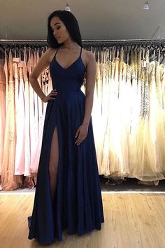 Royal Blue Formal Dresses, Dark Blue Prom Dresses, Blue Long Prom Dresses, Dark Blue Prom Dress, Blue Formal Dresses, Prom Dress Two Piece, Prom Dress Black, Blue Prom Dress, Formal Ball Gown