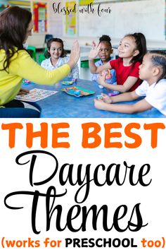 the best daycare themes works for preschool to help them learn how to use their hands