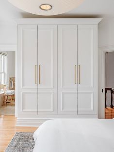 How one Ontario-based couple hacked their IKEA Pax wardrobe to better suit their historic Victorian farmhouse. Ikea Closet Ideas, Ikea Closet Hack, Ikea Pax Hack, Wardrobe Design Ideas, Ikea Pax Closet, Pax Closet, Wardrobe Aesthetic, Living With Less, Ikea Closet