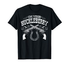 PRICES MAY VARY. I'm Your Huckleberry (vintage distressed cowboy look) Be sure to see all of the ROBOTFACE designs. Lightweight, Classic fit, Double-needle sleeve and bottom hem Im Your Huckleberry, Branded T Shirts, Top Fashion Brands, Shop Top, Fashion Brands, Top Styles, Fashion Branding, Cowboy, Free Delivery