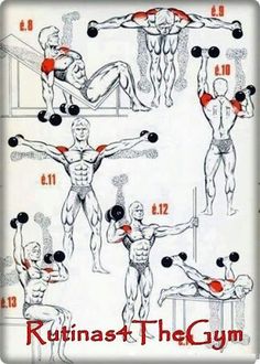 an old manual showing how to do the same exercises