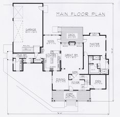 this is the first floor plan for a house