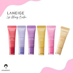 💯% Authentic from ☆☆☆☆☆Trusted Thai store 🇹🇭 ship ~2weeks with tracking number, 💯% Satisfaction. LANEIGE LIP GLOWY BALM.  (10 g) • A lightweight, moisture coating lip balm for hydrated, tinted, and kissable lips throughout the day. • Featuring Antioxidants, Murumuru Butter & Shea Butter 🍓BERRY 🫐BLUEBERRY 💜GUMMY BEAR 🍭SWEET CANDY 🥭️MANGO 🌼VANILLA Exp: h1/2027 Brand : LANEIGE Capacity : 10 g. Target Area : Lips Skin Type : All skin types, dry skin Condition : New with box Country of origin : Republic of Korea ———————————————————— •••Thank you buyer for your interest in our product. Standard int shipping will send with tracking no. after payment 4-5 days via Thailand ~2-3 weeks.  •••If the parcel is received we hope you feedback us FIVE STARS 🙏🏻 ⭐️⭐️⭐️⭐️⭐️  •••Import duties, taxes La Neige Lip Balm, Laneige Berry, Laneige Lip Balm, Socking Stuffers, Laneige Lip Glowy Balm, Lip Glowy Balm, Target Area, Laneige Lip, Cool Gifts For Teens